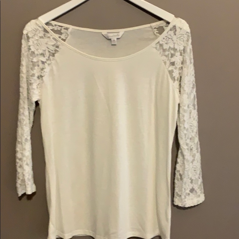 Off white 3/4 Sleeved Blouse